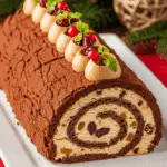 Bûche de Noël recette facile chocolat ganache parfaite