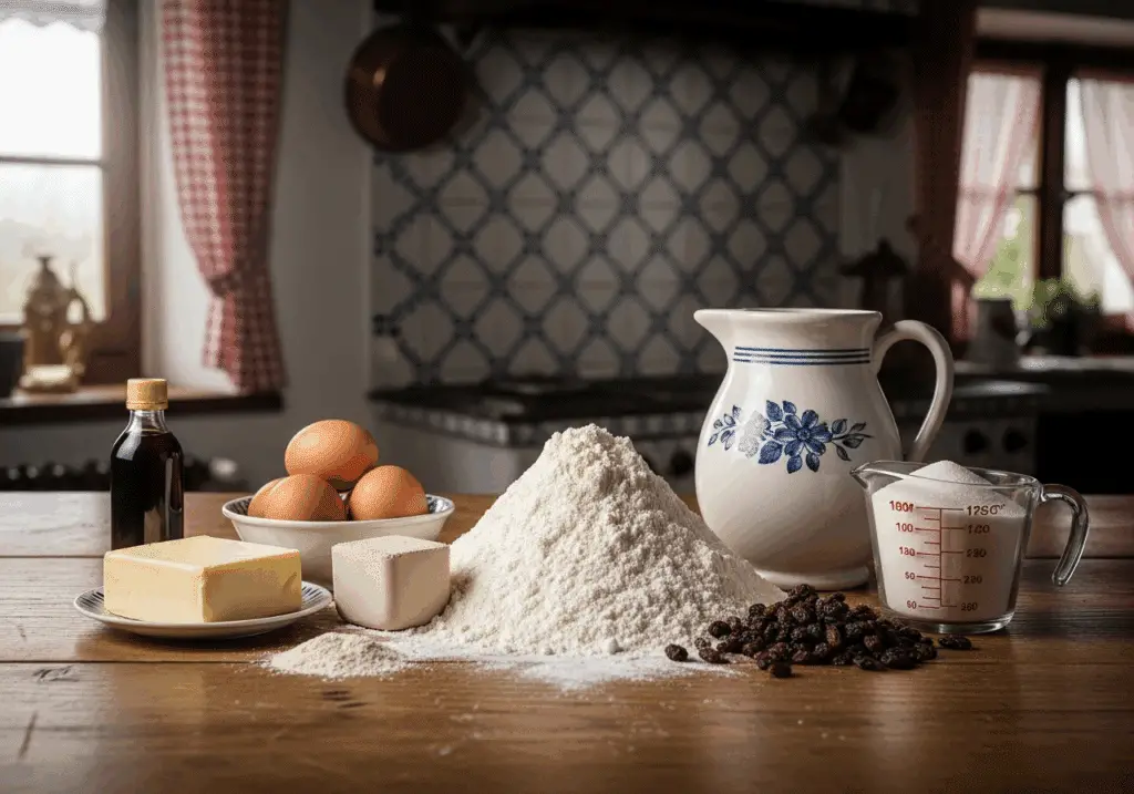 Ingrédients manalas Noël alsaciens tradition boulangère qualité