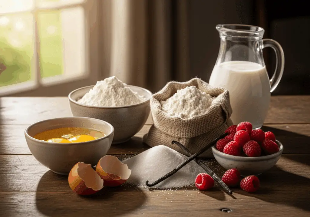 Ingrédients millasson framboises tradition limousine qualité simples