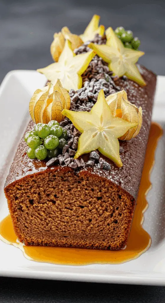 Pain d'épices moelleux à la Michalak tranché texture fondante