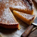 Tarte au sucre Ch'ti du Nord cassonade caramélisée pâte sablée dorée