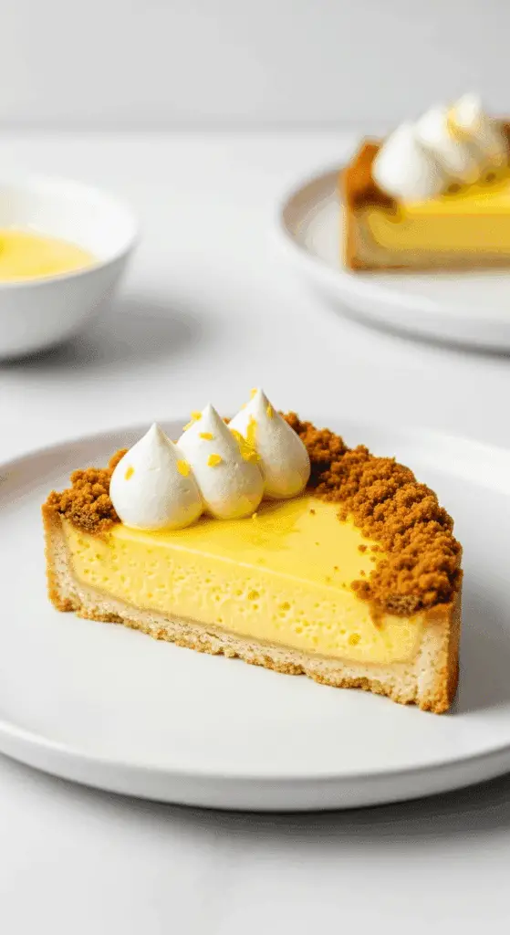 Tartelette citron spéculoos - dessert fusion élégant raffiné Pinterest
