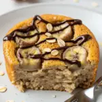 Clafoutis individuels avoine banane ramequins sains moelleux dorés