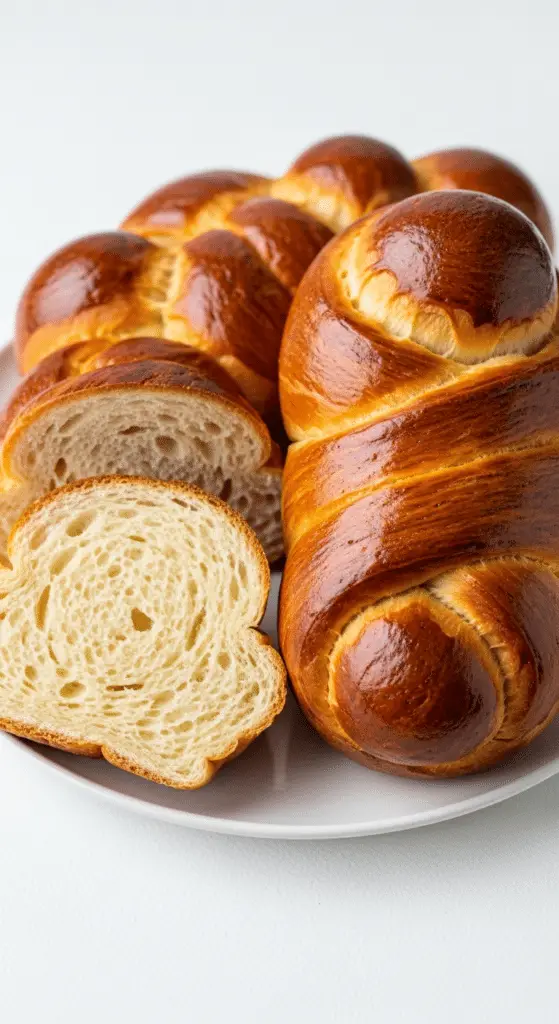 Cougnou doré sortant four sucre perlé brillant gonflé parfaitement cuit