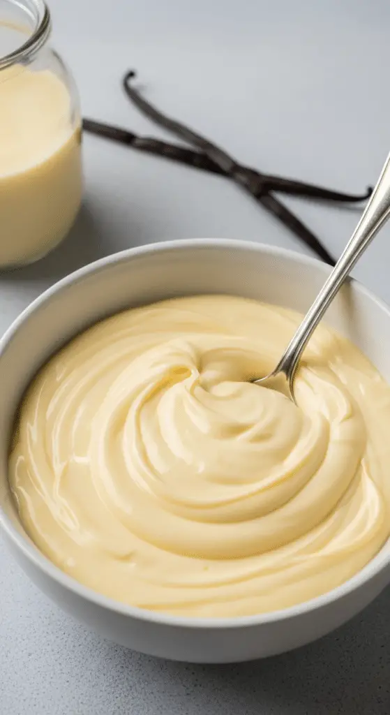 Crème pâtissière 100% maison veloutée vanillée parfaite