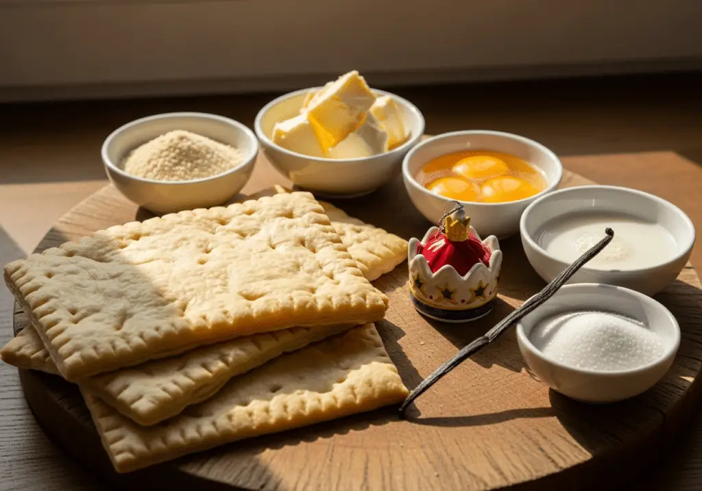 Ingrédients galette Rois frangipane maison traditionnels authentiques