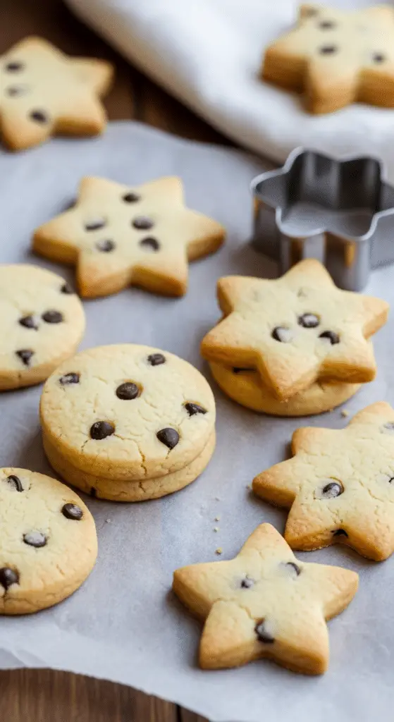 Petits sablés pépites chocolat maison dorés fondants texture parfaite