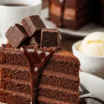 Cake chocolat moelleux intense fondant riche cacao pur