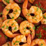 Crevettes sautées chorizo paprika fumé ibériques méditerranéennes