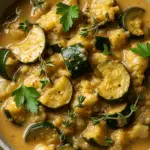 Fondue courgettes ancienne crémeuse fondante traditionnelle française