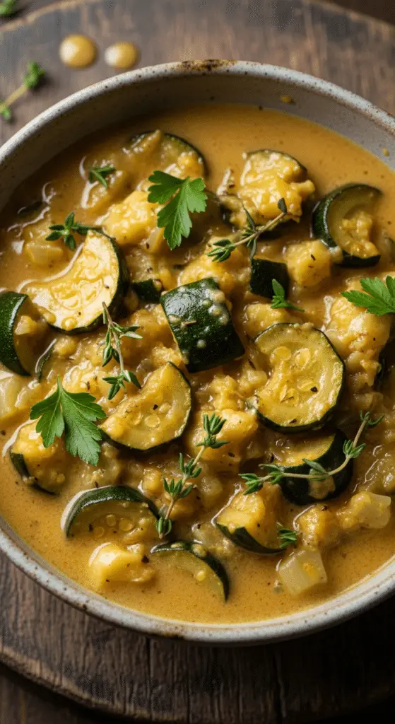 Fondue courgettes ancienne crémeuse fondante traditionnelle française