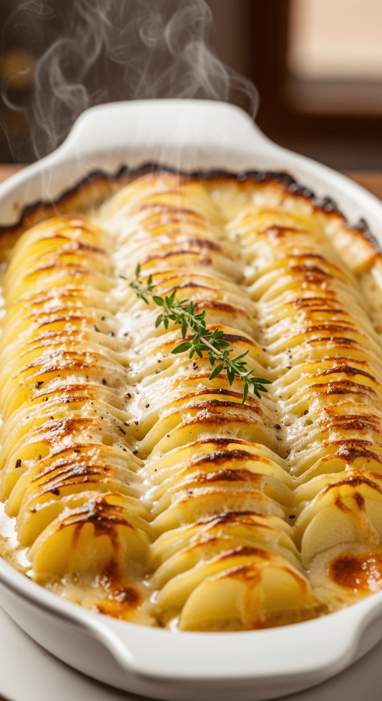 Gratin dauphinois Paul Bocuse fondant crémeux doré parfait légendaire