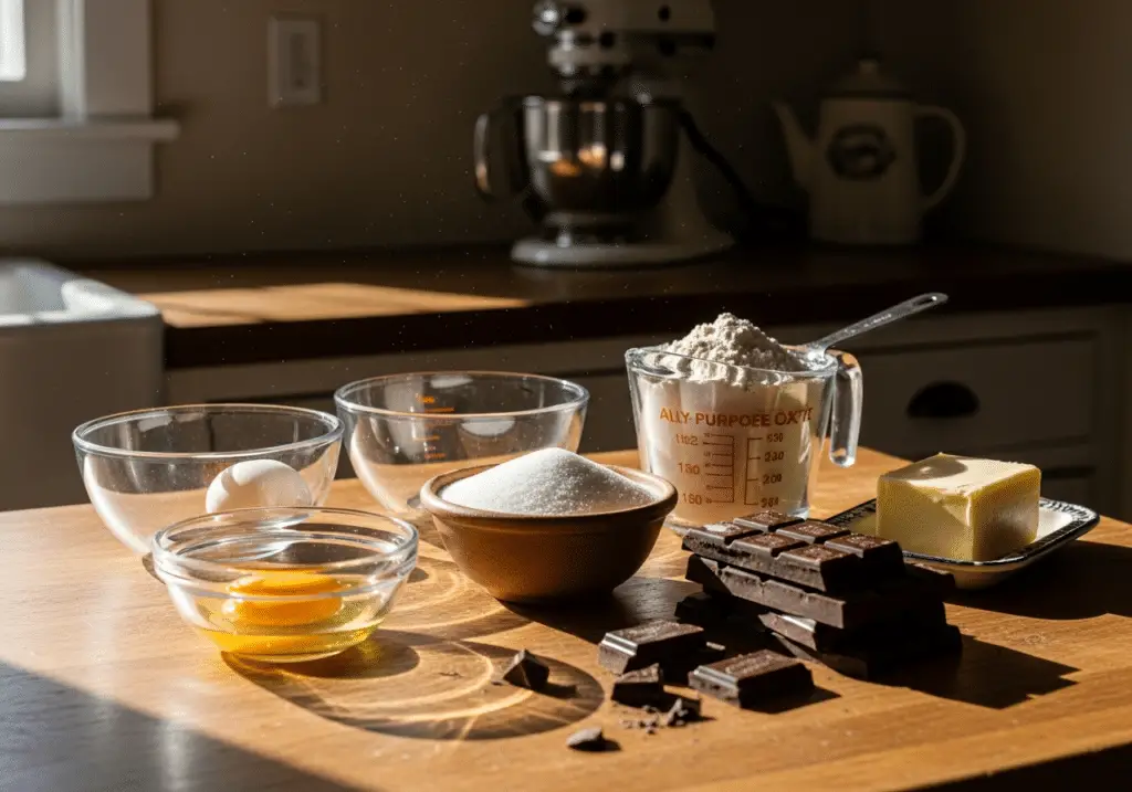 Ingrédients barquettes chocolat retour enfance simples authentiques