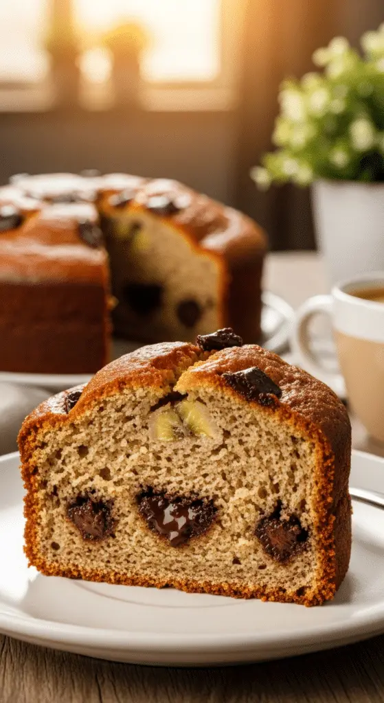 Pâte gâteau banane chocolat marron onctueuse bol mélange homogène