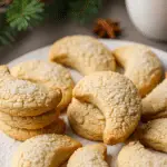 Sablés de Noël amande fleur d'oranger formes festives sucre glace