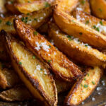 Frites maison four croustillantes dorées saines légères appétissantes