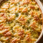 Gratin pommes de terre poireaux avec croûte fromage dorée gratinée